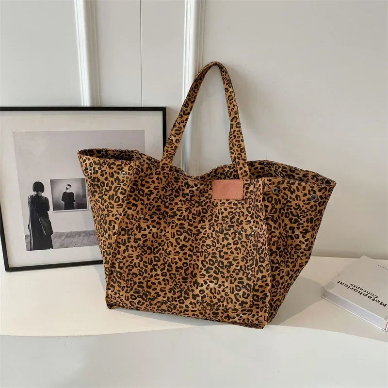 Le Leopard Casual - Sac Tote Imprimé Animalier