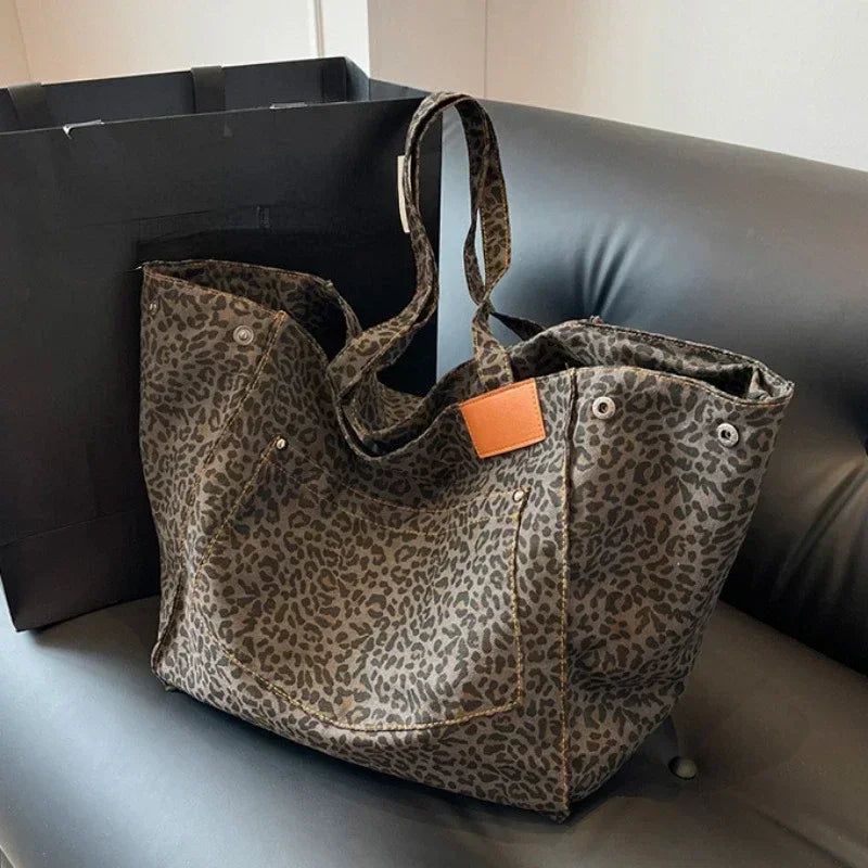Le Leopard Casual - Sac Tote Imprimé Animalier