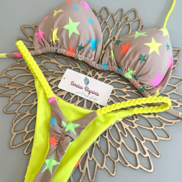 Instinct Léopard – Bikini Imprimé Sauvage à Lacets