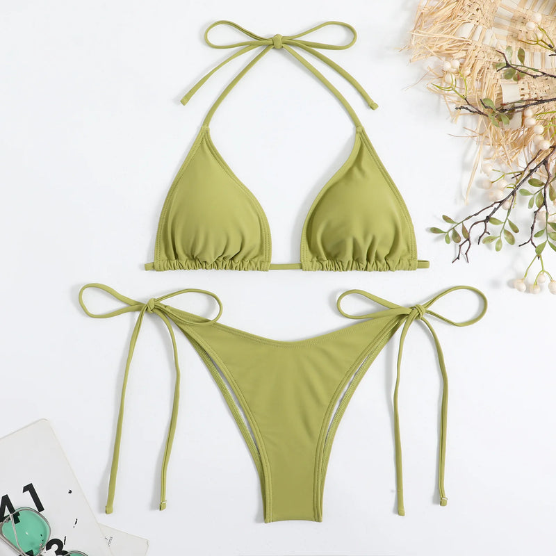 Éclat Sauvage – Bikini Bandage Deux Pièces