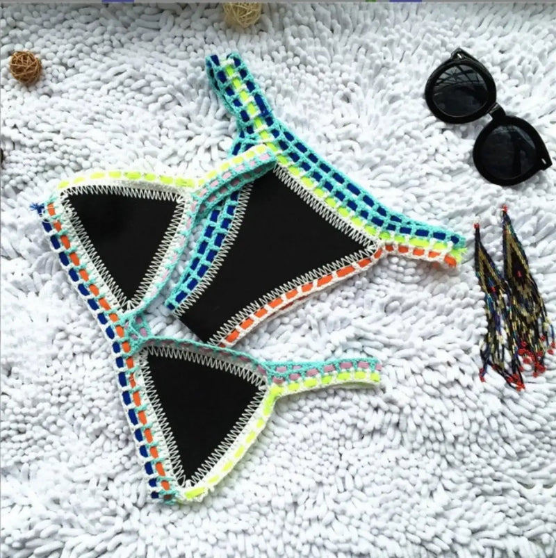 TropicFit – Bikini Triangle Imprimé Femme