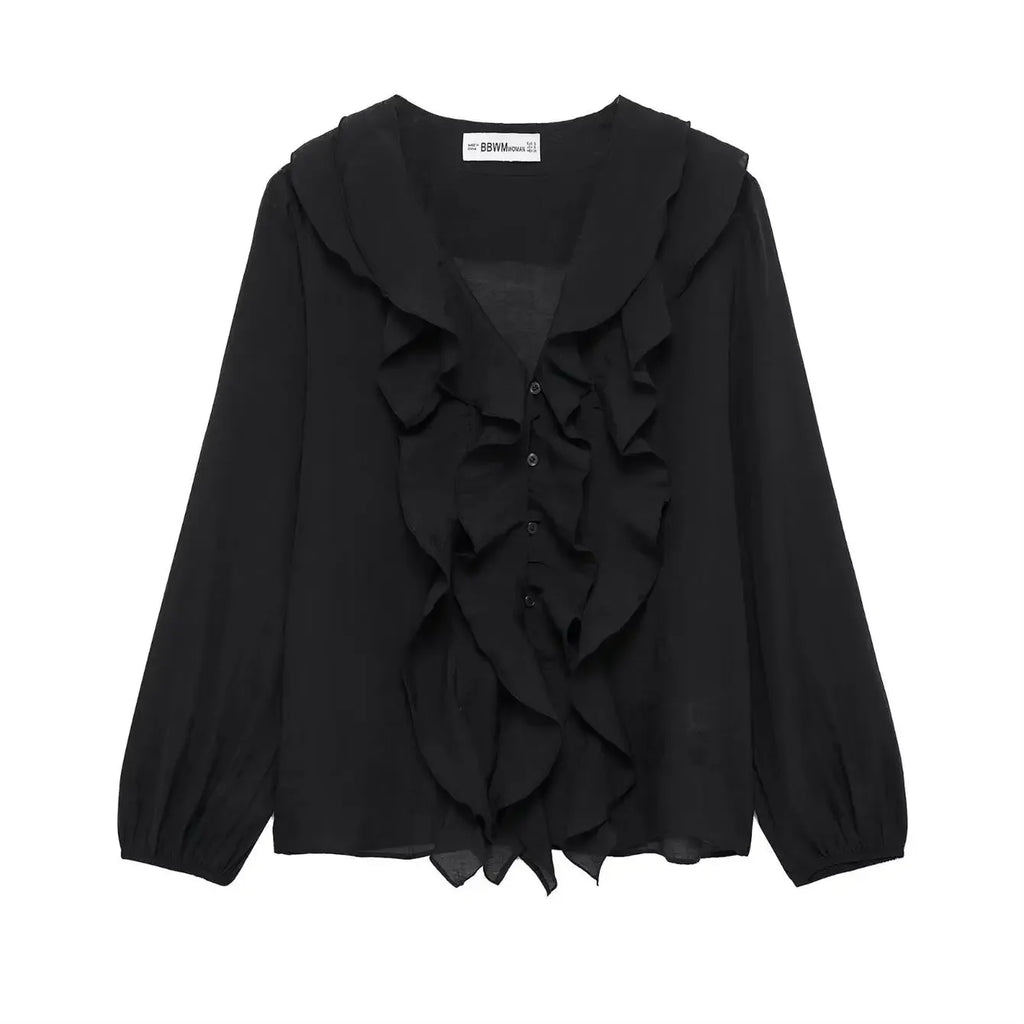 Soft Flow – Chemise Légère en Chiffon pour l’Été