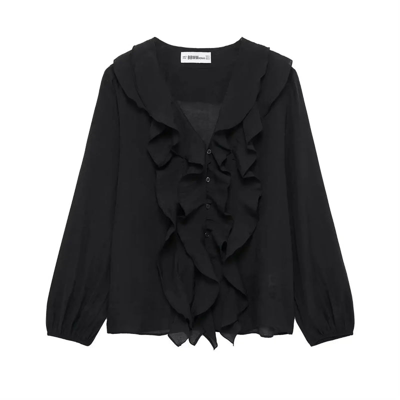 Soft Flow – Chemise Légère en Chiffon pour l’Été