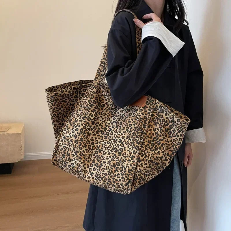 Le Leopard Casual - Sac Tote Imprimé Animalier