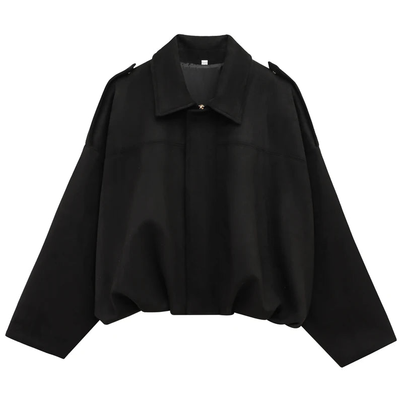 VESTE BOMBER FAUX DAIM EP