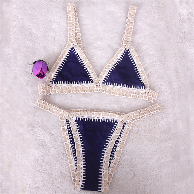 TropicFit – Bikini Triangle Imprimé Femme