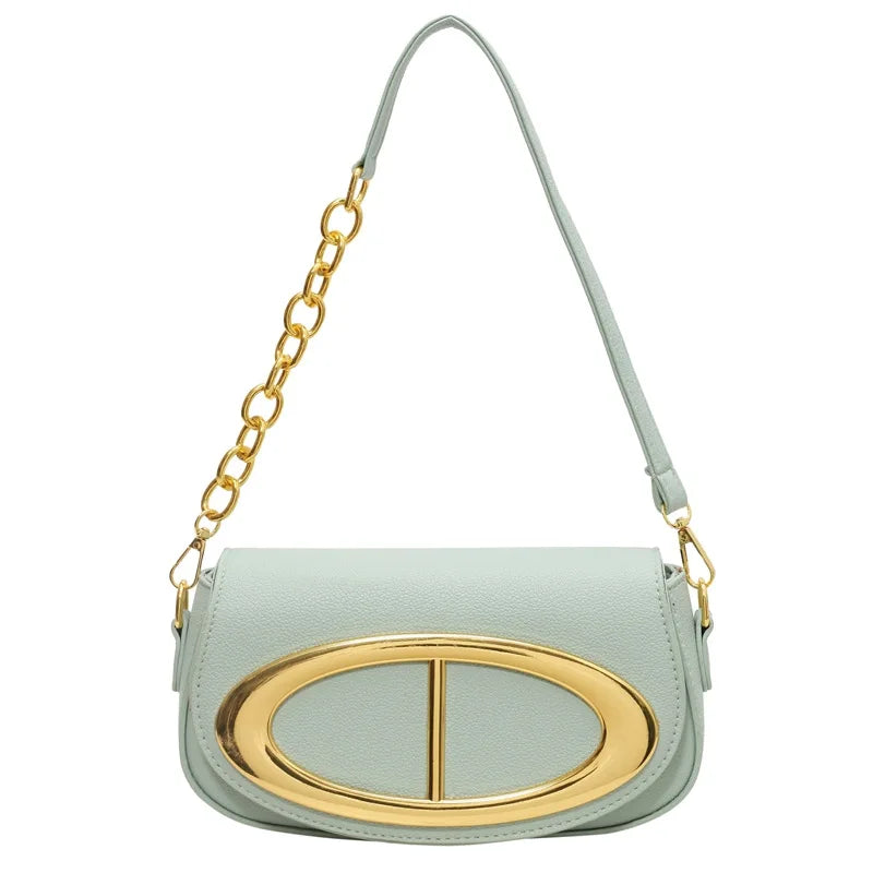 Le Saddle Élégance - Sac à Bandoulière Chic
